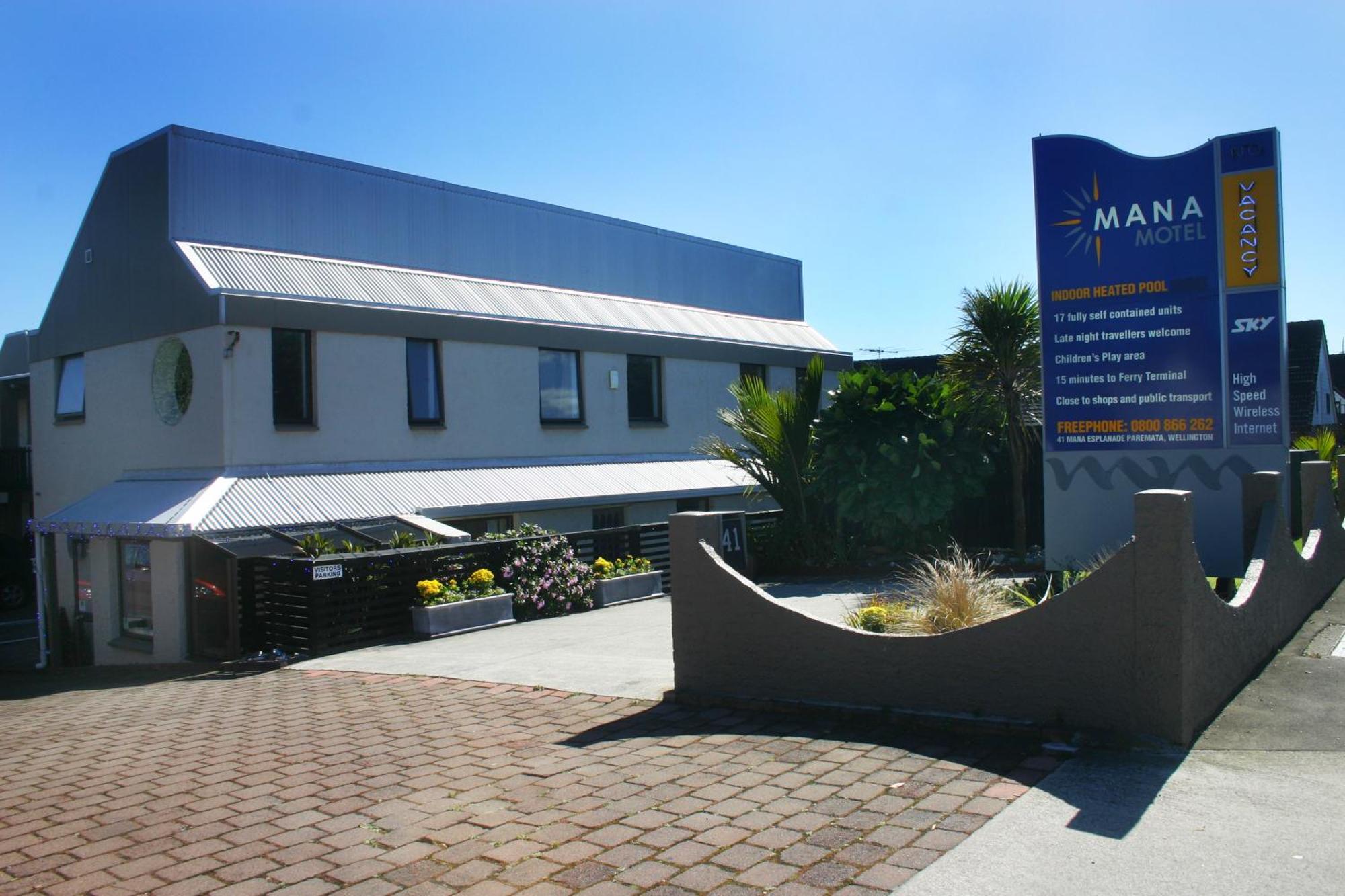 Aaa Mana Motel Porirua Dış mekan fotoğraf